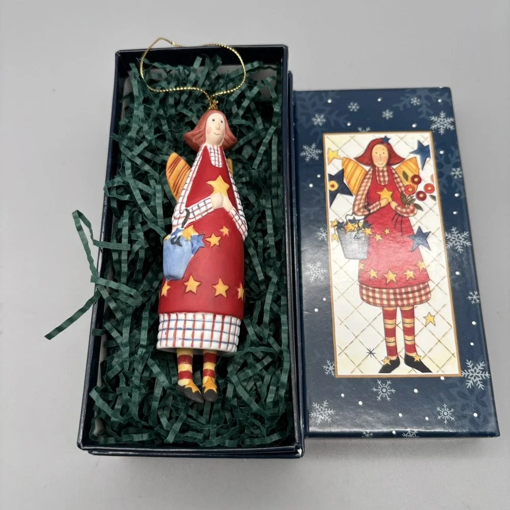 Vintage‎ Lang Ornaments, artwork of Ellen Stouffer, Lang and Wise Collectibles,